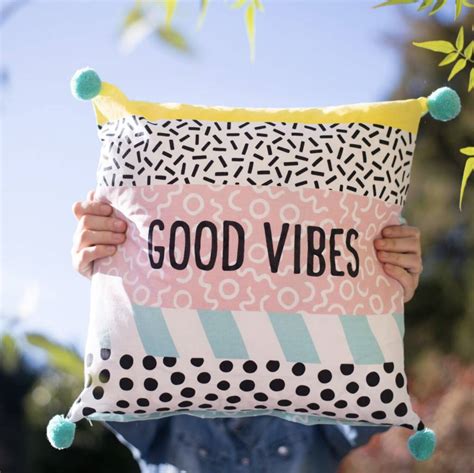 Bring the Power of Positive Energy into Your Home with a Magical Vibes Cushion